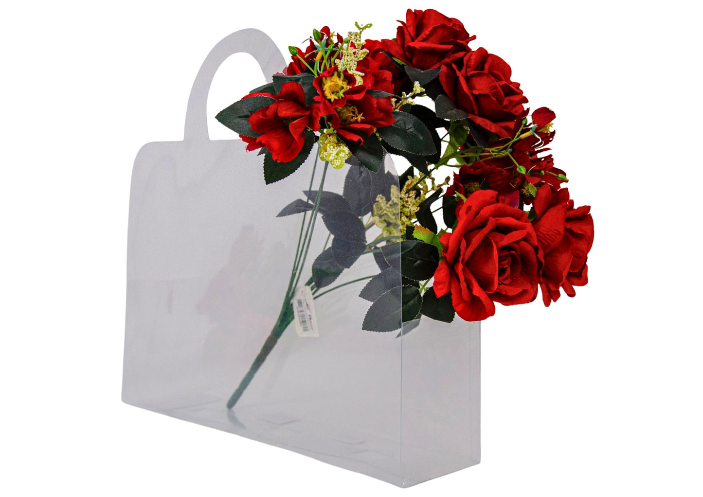 Poseta pentru aranjamente florale transparenta