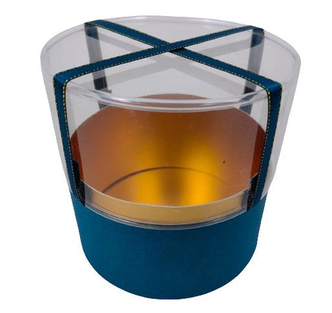 Cutie rotunda uni cu capac cilindric transparent Cutie rotunda uni cu capac cilindric transparent