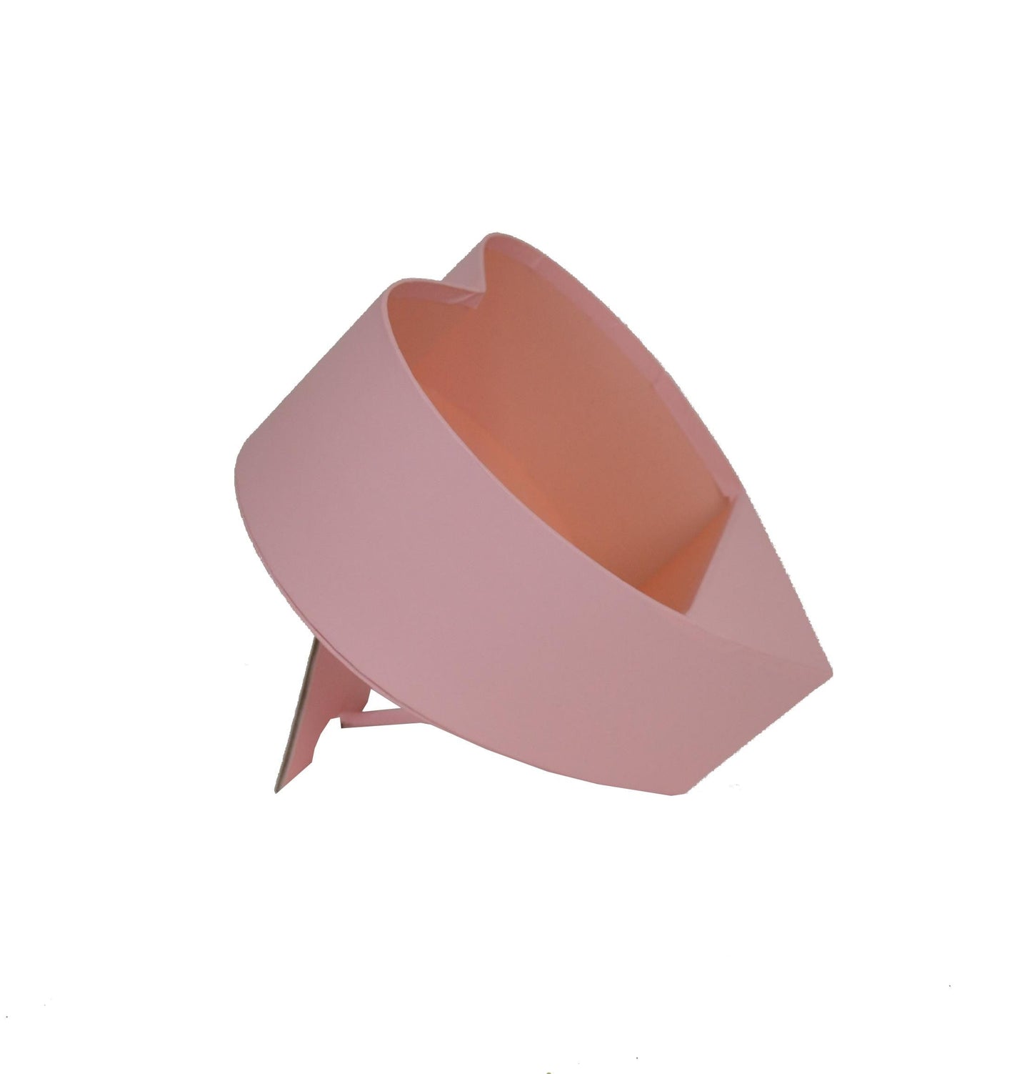 Ghiveci din carton in forma de inima uni