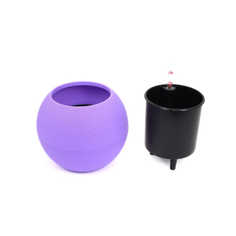 Ghiveci din plastic cu irigatie tip bol Ghiveci din plastic cu irigatie tip bol