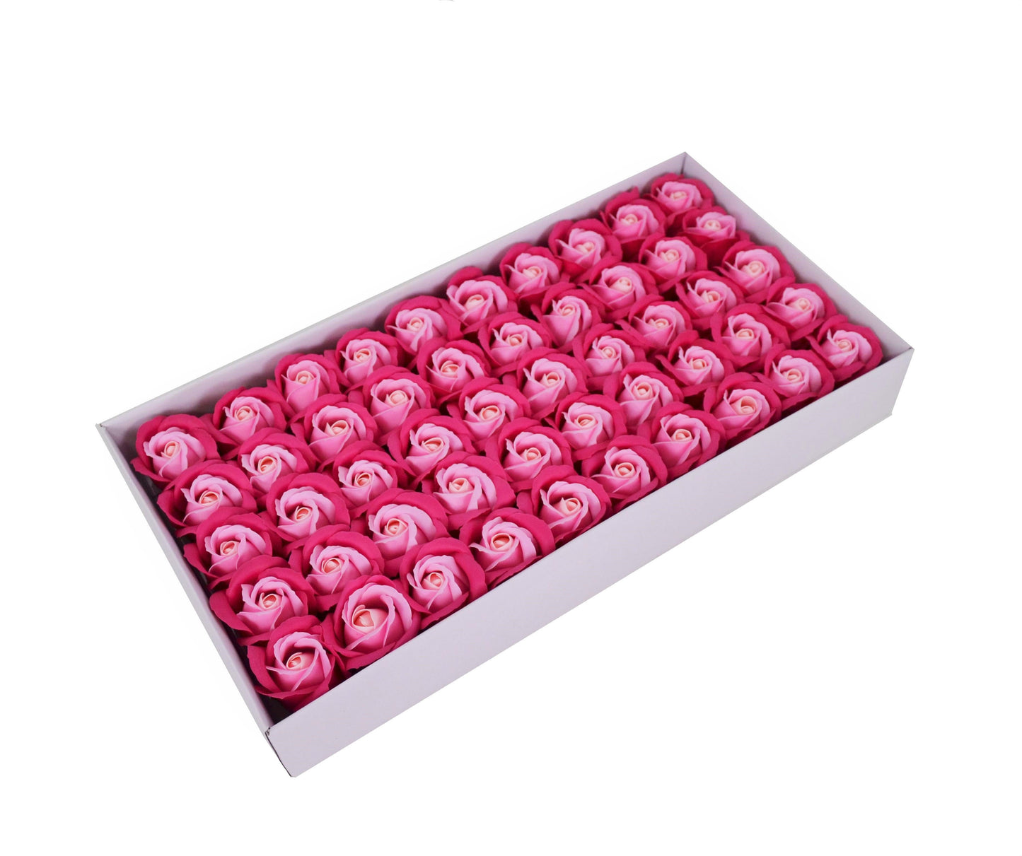 Set 50 trandafiri de sapun degrade