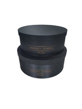 Set doua cutii rotunde satinate uni