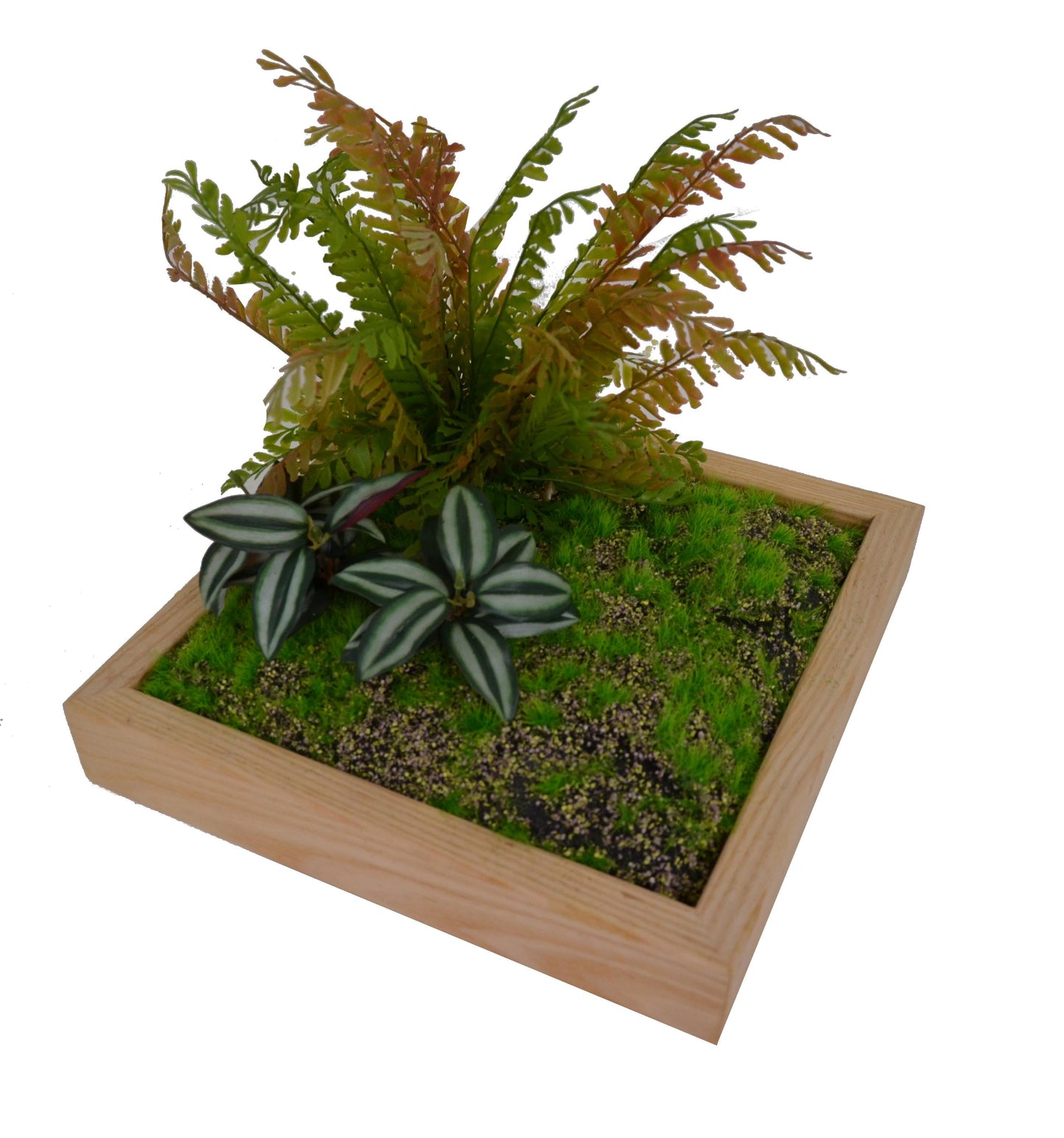Tablou cu plante artificiale 30 x 30