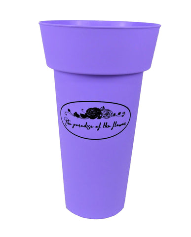 Vaza de plastic conica uni Vaza de plastic conica uni