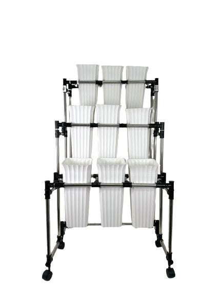 Suport cu vaza din plastic pt flori 65cmx130cm