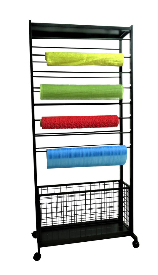 Suport dublu din metal cu cos pentru ambalaje de flori