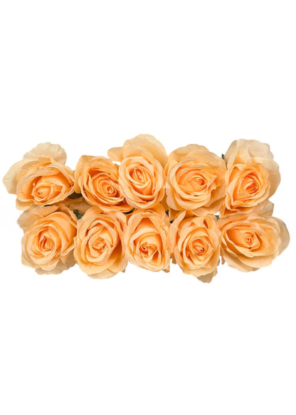 Set 20 Flori  Artificial Trandafiri Mari cu Tija2mm