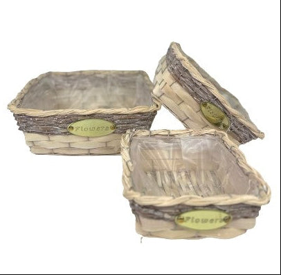 Set 3 cosuri patrate