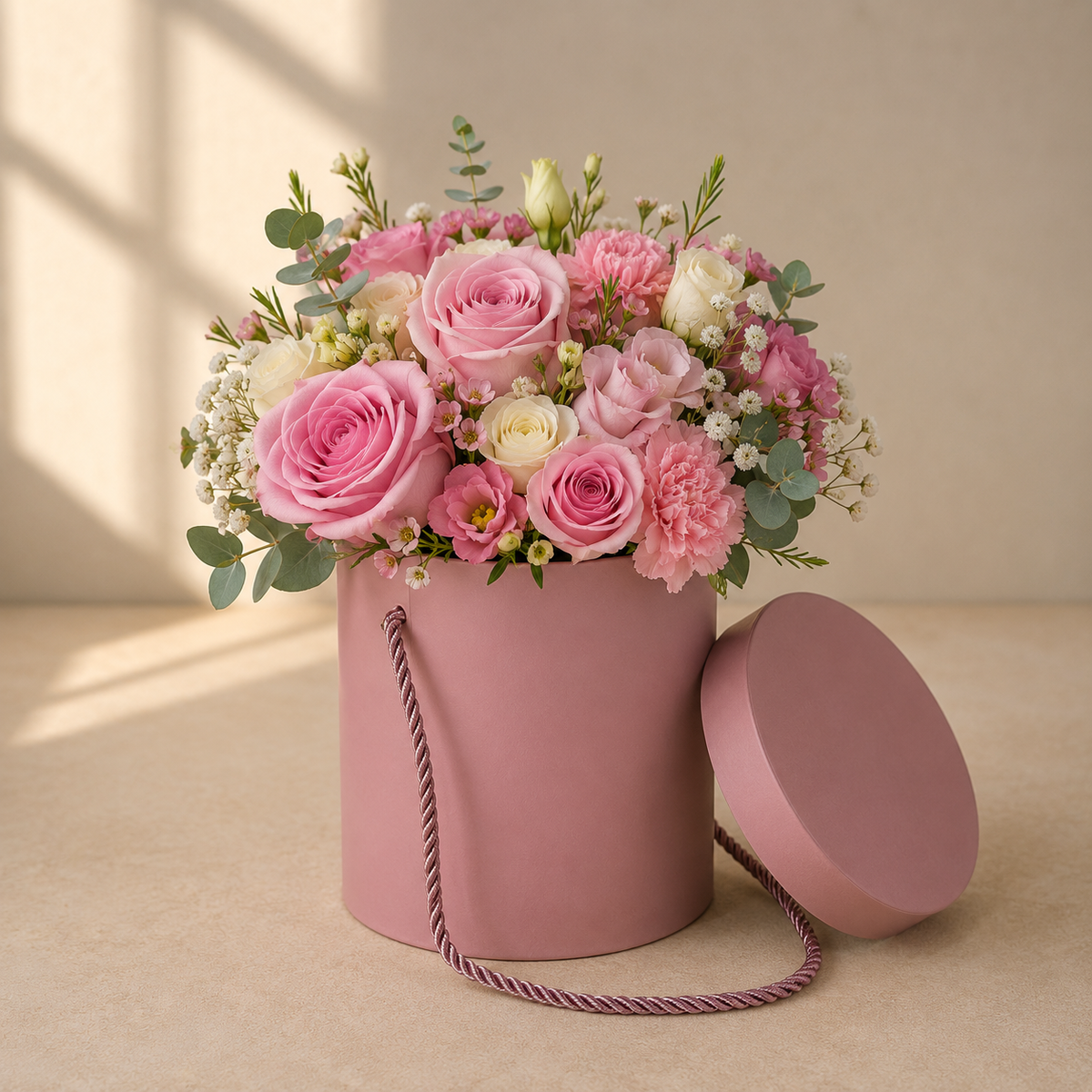 Cutie Rotunda Uni pentru Flori D13 x H14 cm