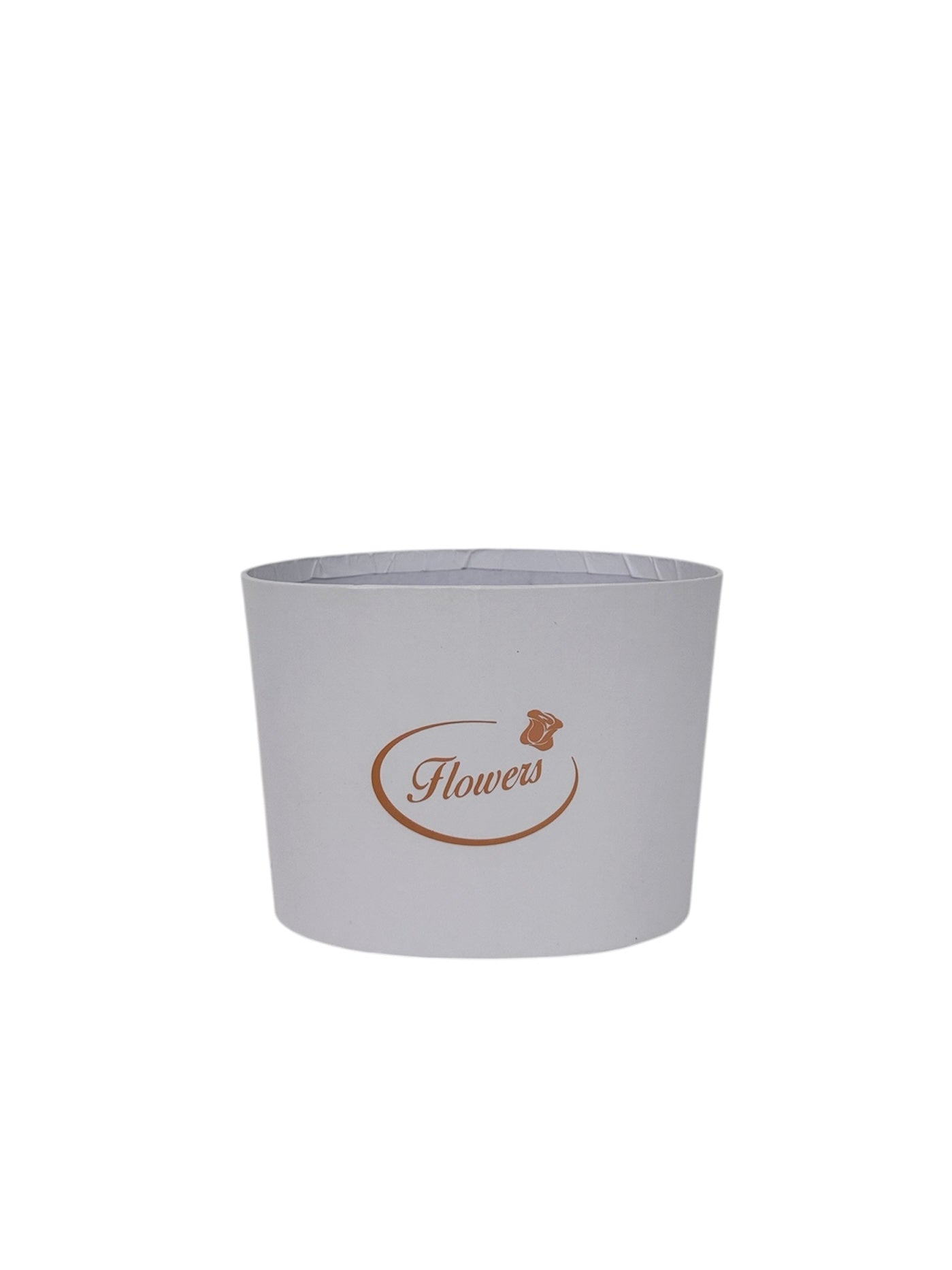 Cutie Ovala Uni pentru Flori Premium D8/14 x H10 cm