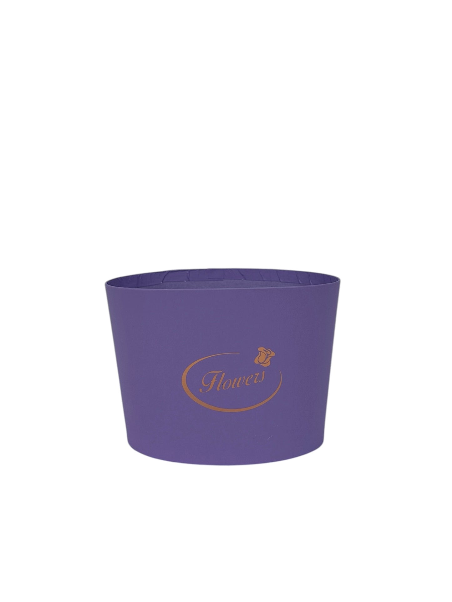 Cutie Ovala Uni pentru Flori Premium D8/14 x H10 cm