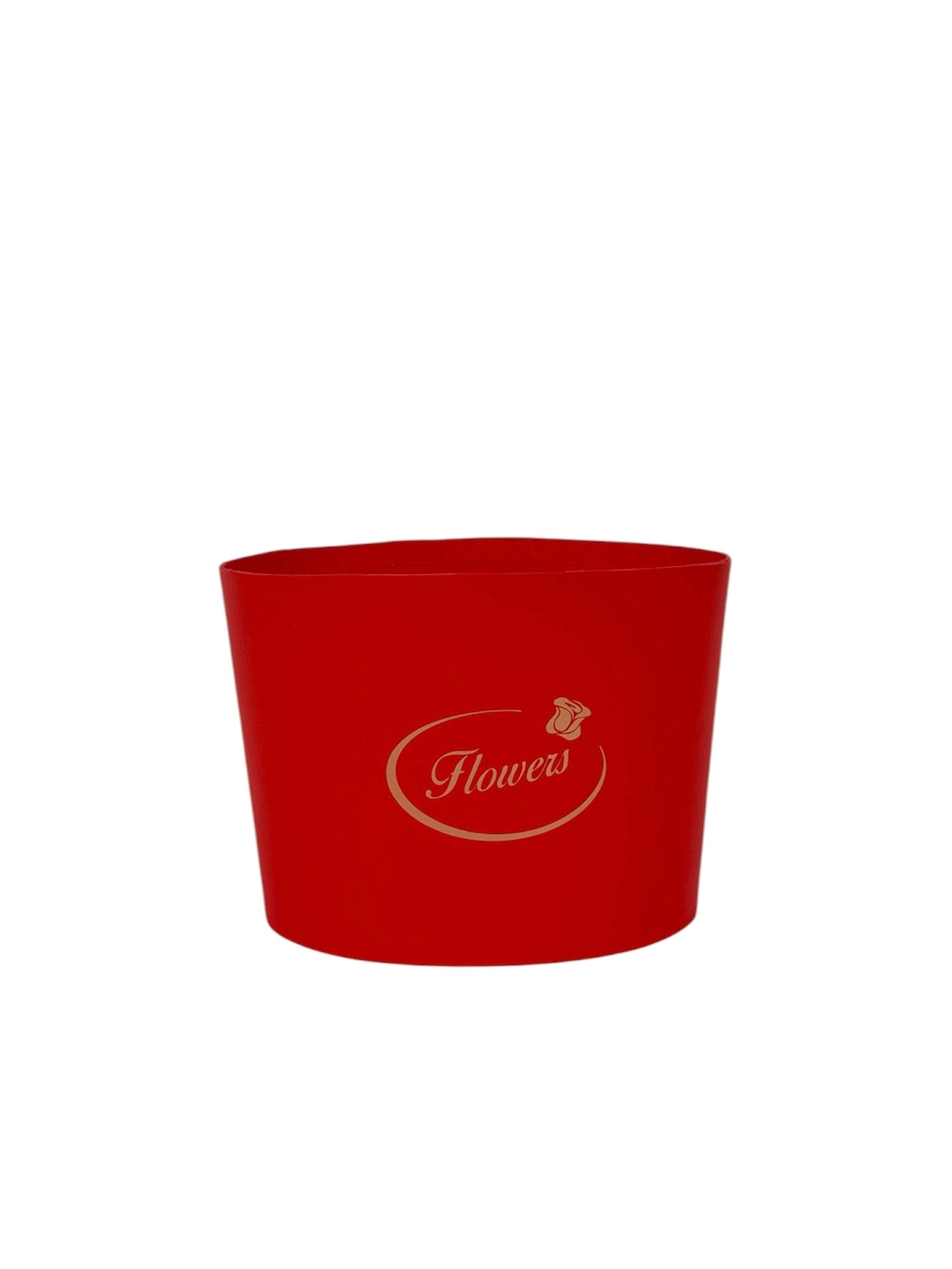 Cutie Ovala Uni pentru Flori Premium D8/14 x H10 cm