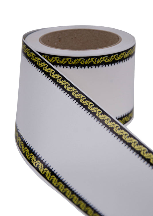 Panglica funerara 8cm x 40m Model 3