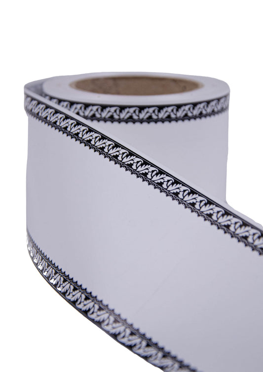 Panglica funerara 8cm x 40m Model 6