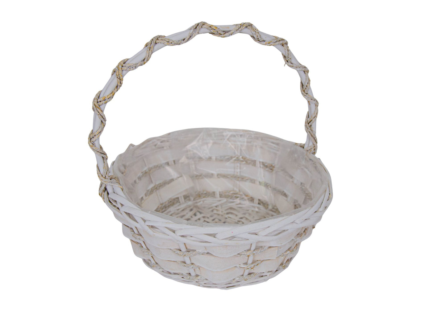 Set 3 Cosuri din Rachita, Forma Rotunda