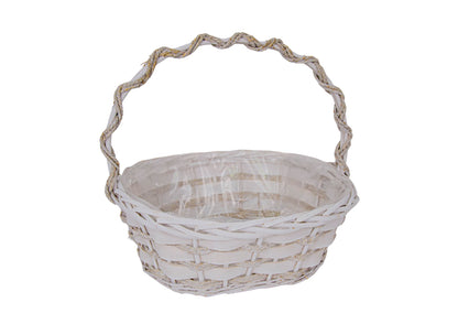 Set 3 Cosuri din Rachita cu Forma Ovala