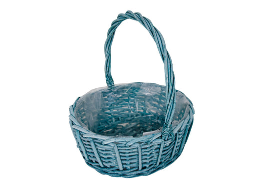 Cos din Rachita Forma Ovala Verde