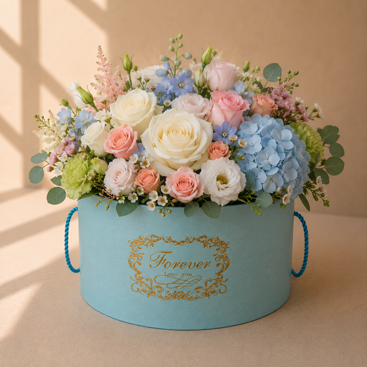 Cutie Rotunda Decoratiuni pentru Aranjamente Florale D20 x l13 cm