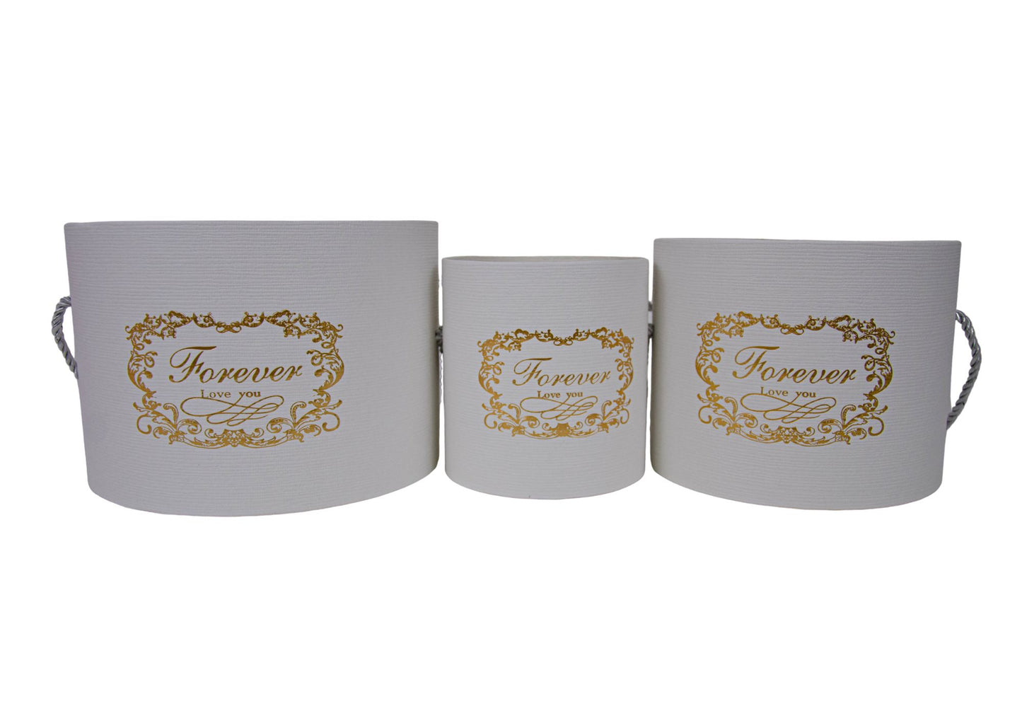 Set 3 Cutii pentru Aranjament Floral fara Capac H12-H14