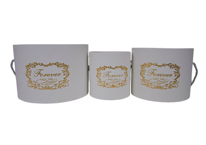 Set 3 Cutii pentru Aranjament Floral fara Capac H12-H14