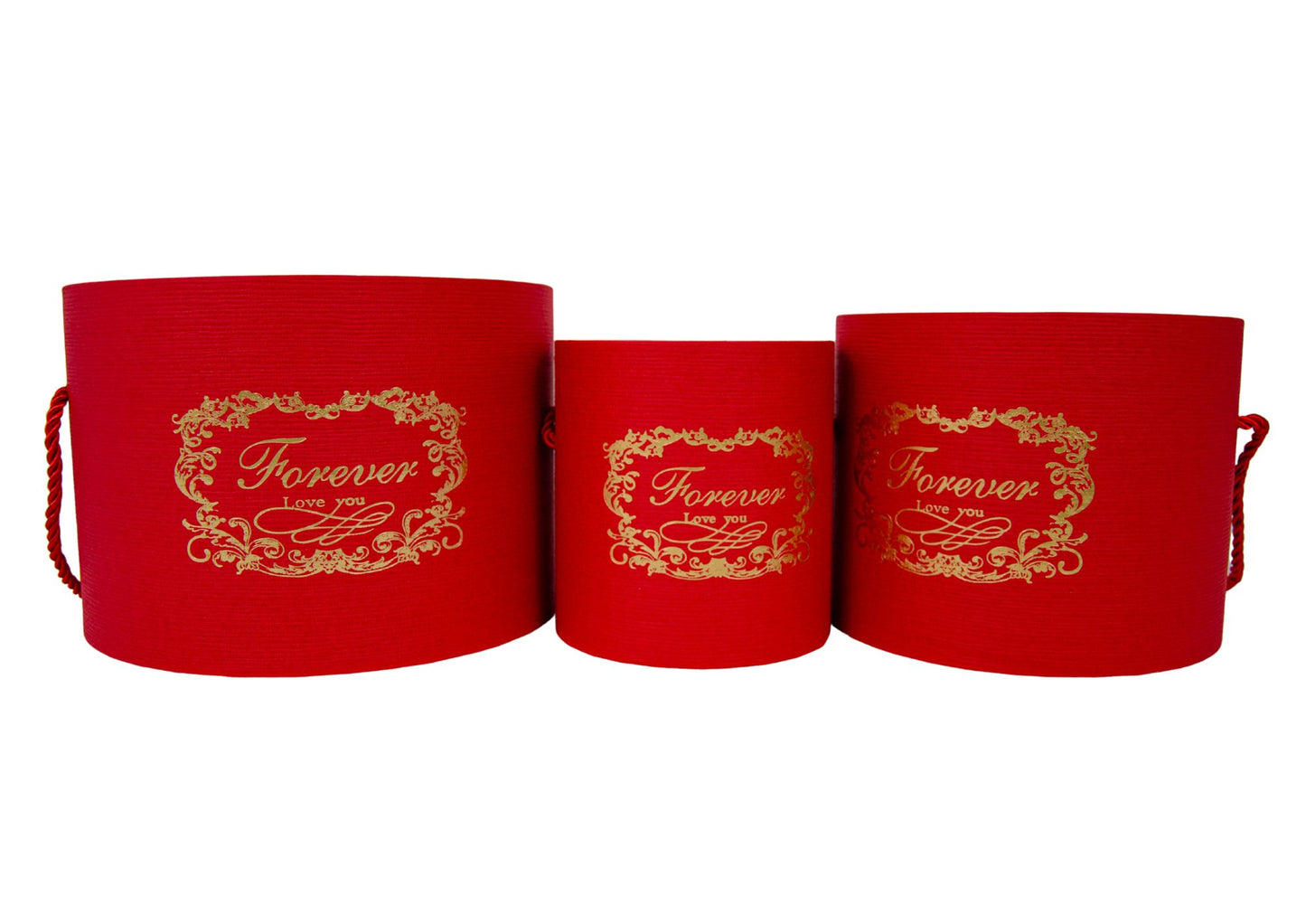 Set 3 Cutii pentru Aranjament Floral fara Capac H12-H14