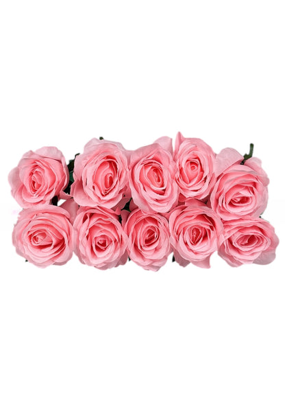 Set 20 Flori Artificiale Trandafiri Cu Tija 2mm