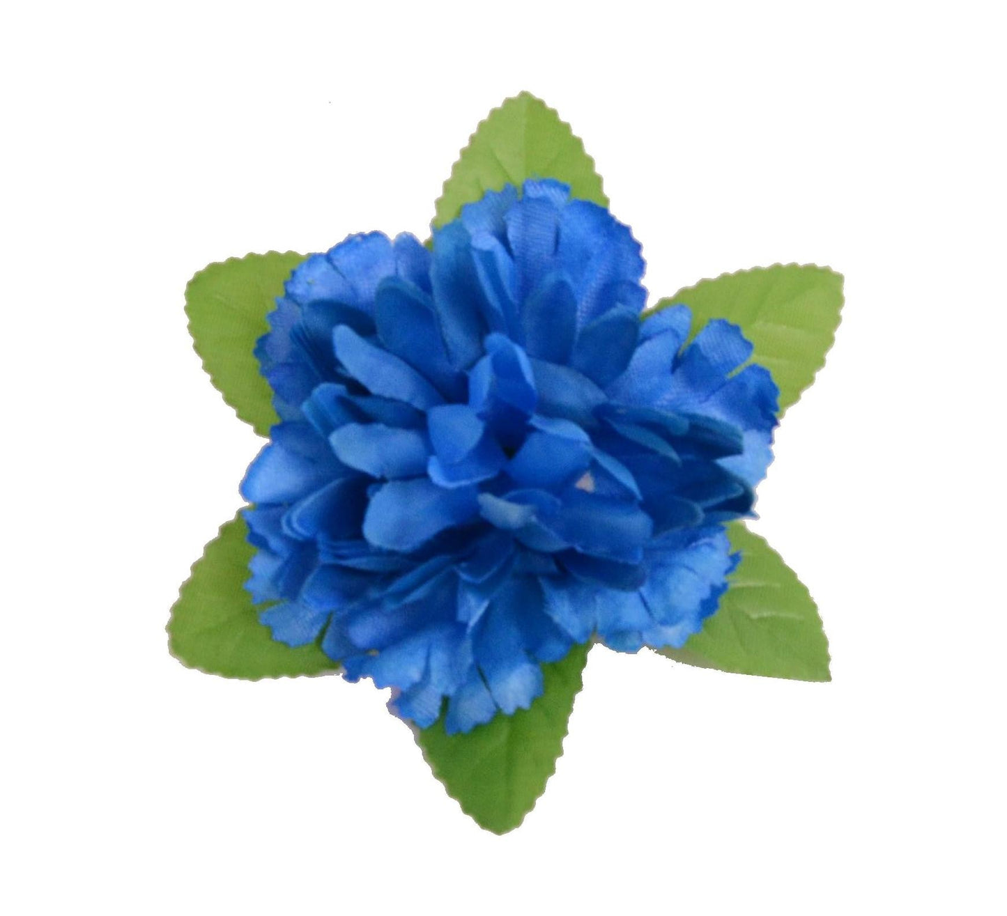 Set 90 buc flori artificiale funerare, Cap Garoafa cu frunza