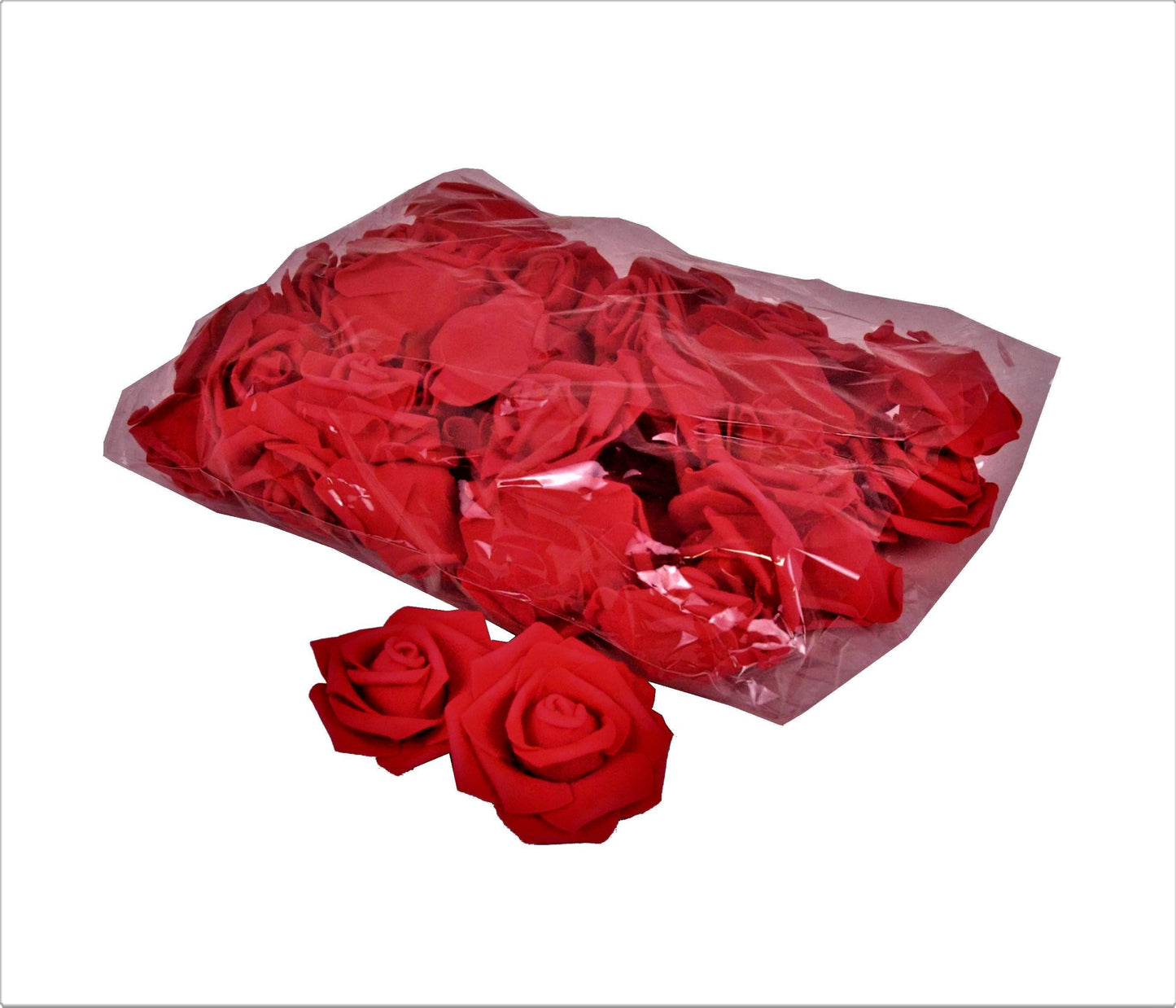 Capete de trandafiri din spuma