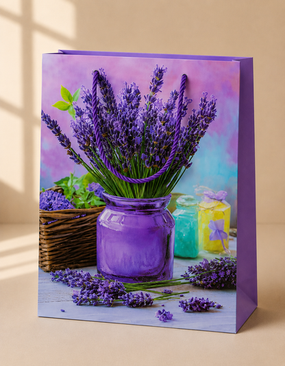 SET 12 PUNGI CADOURI CU LAVANDA