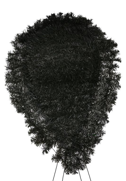 Coroana Brad Tip Lacrima Plina Inversa H 140 C4