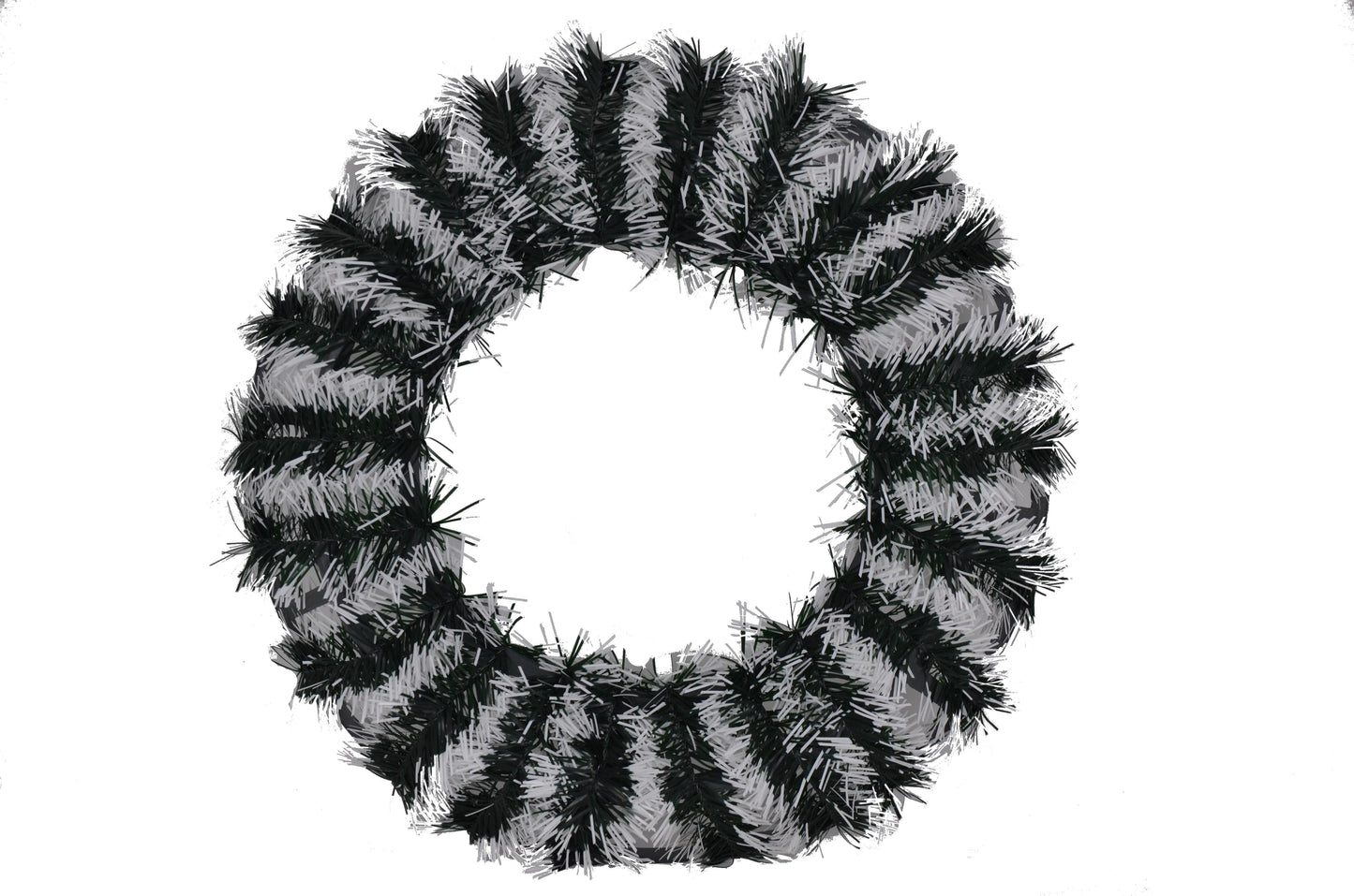 Coronita Funerara Rotunda din Brad Artificial 38 cm