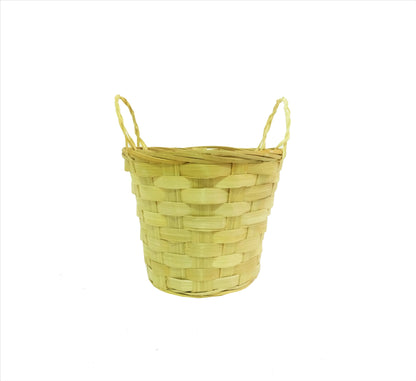 Cos bambus rotund cu doua toarte D 16