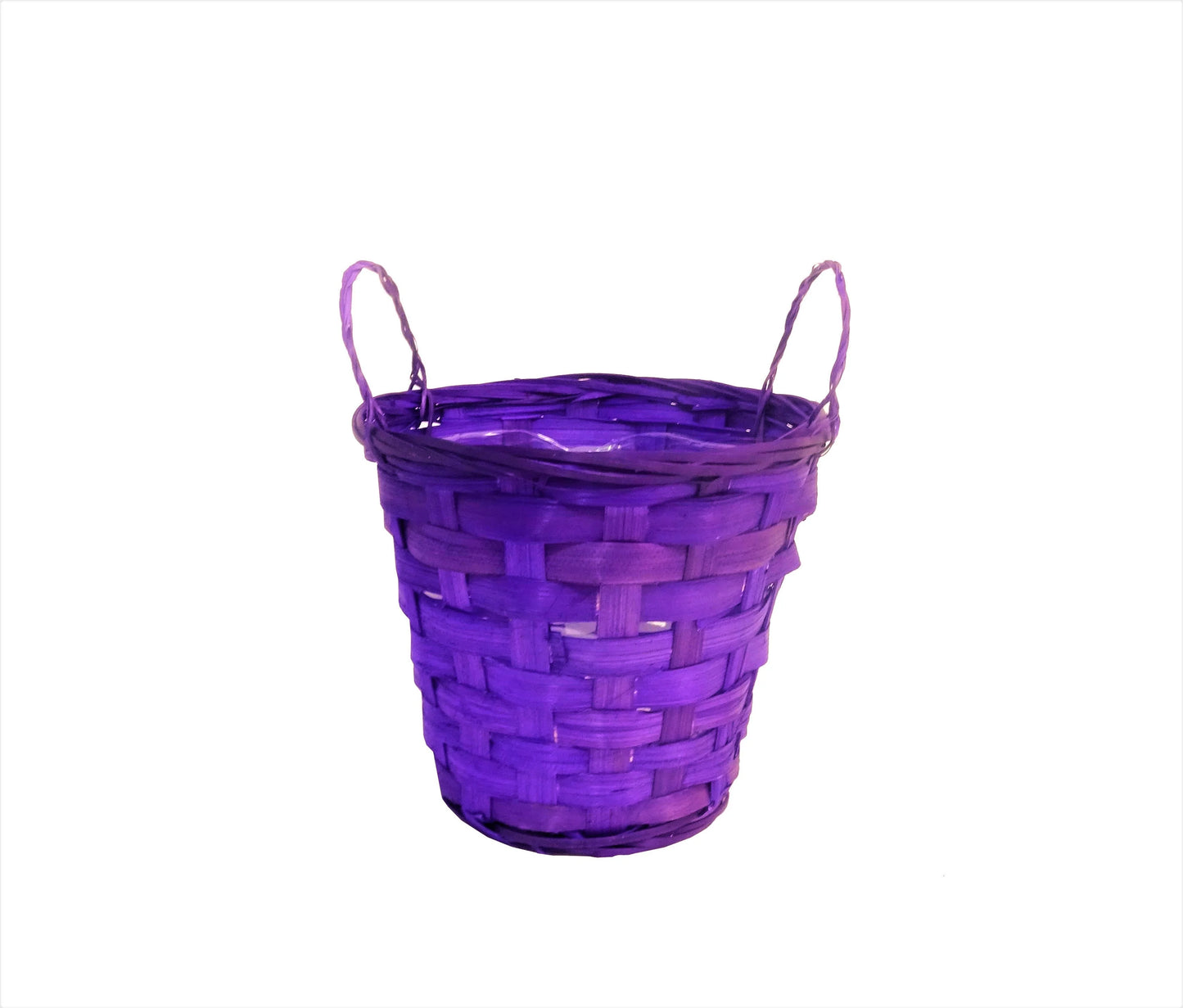 Cos bambus rotund cu doua toarte D 16