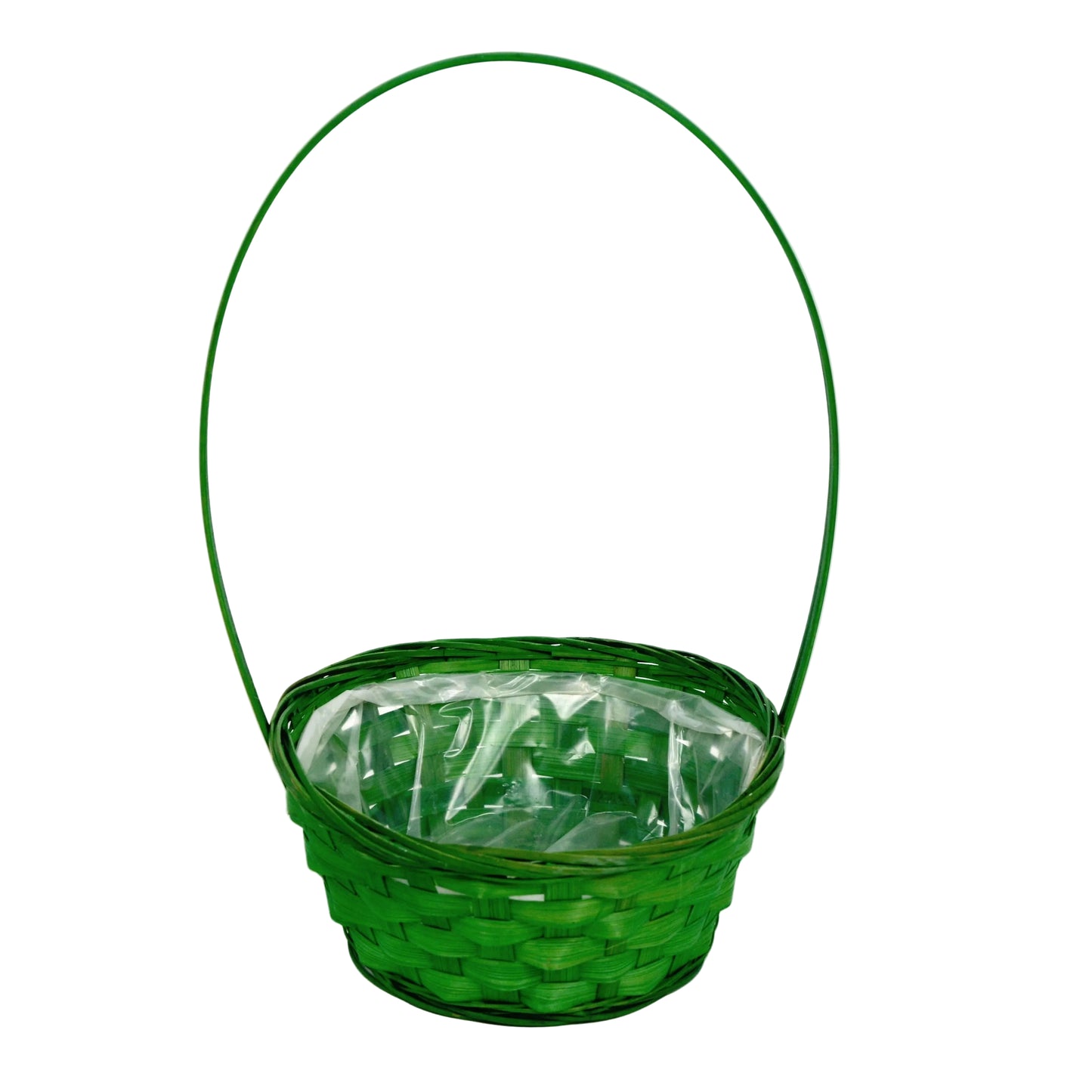 Cos bambus rotund cu o toarta D 20