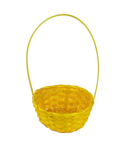 Cos bambus rotund cu o toarta D 20