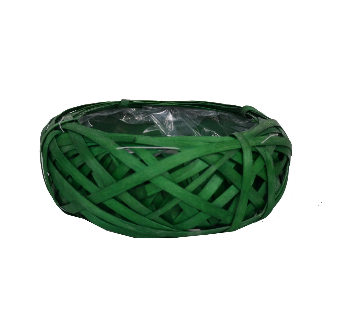 Cos din nuiele de lemn tip cuib H 8