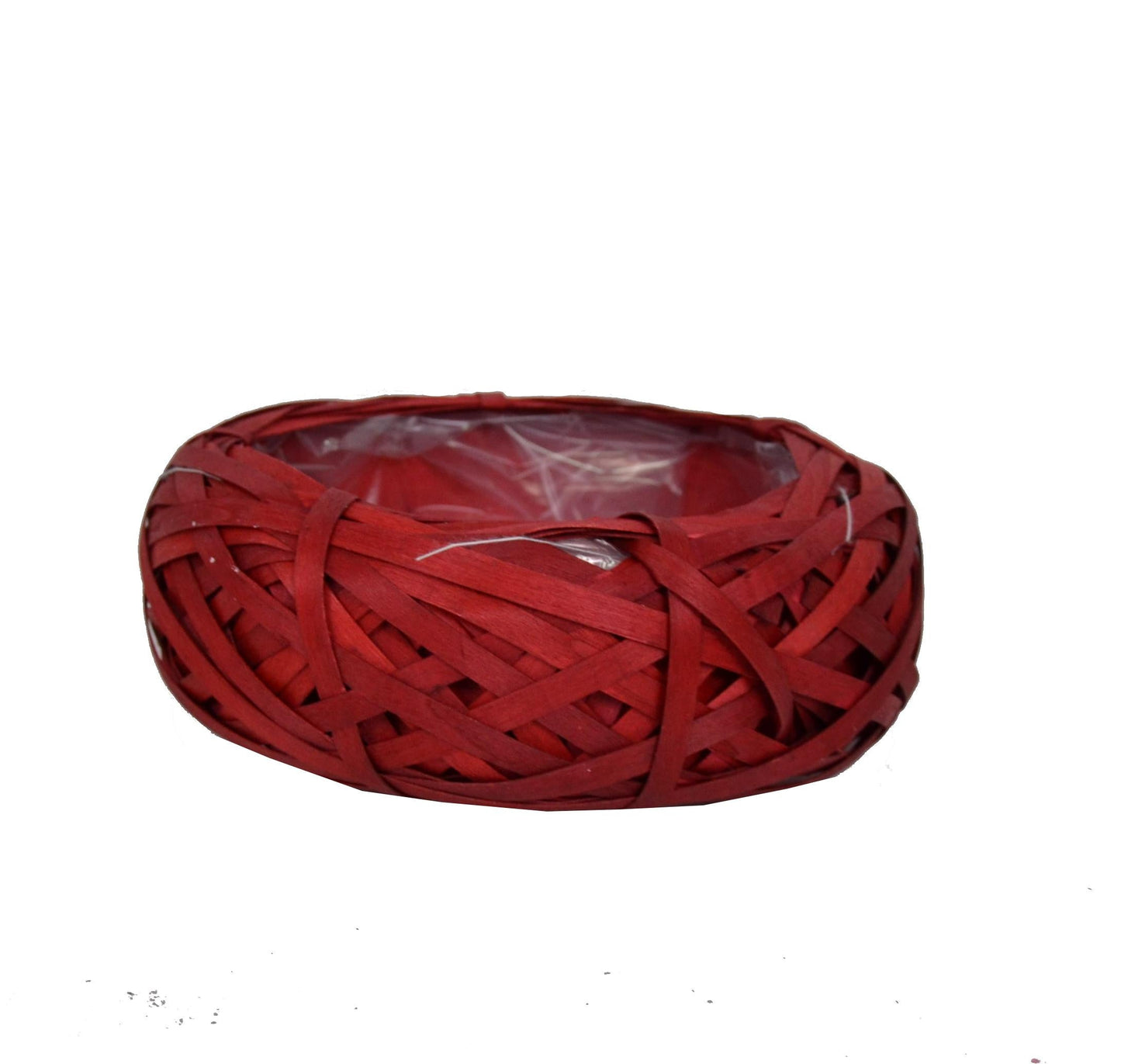 Cos din nuiele de lemn tip cuib H 8