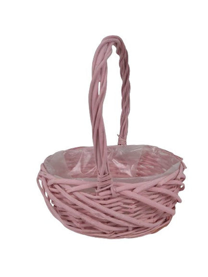 Cos din rachita oval cu o toarta m3