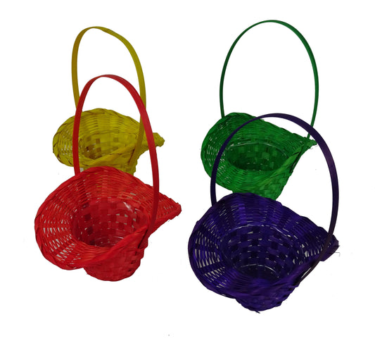 Cos rachita  cu bor rotund si o toarta