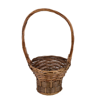 Cos rachita si nuiele late rotund cu o toarta