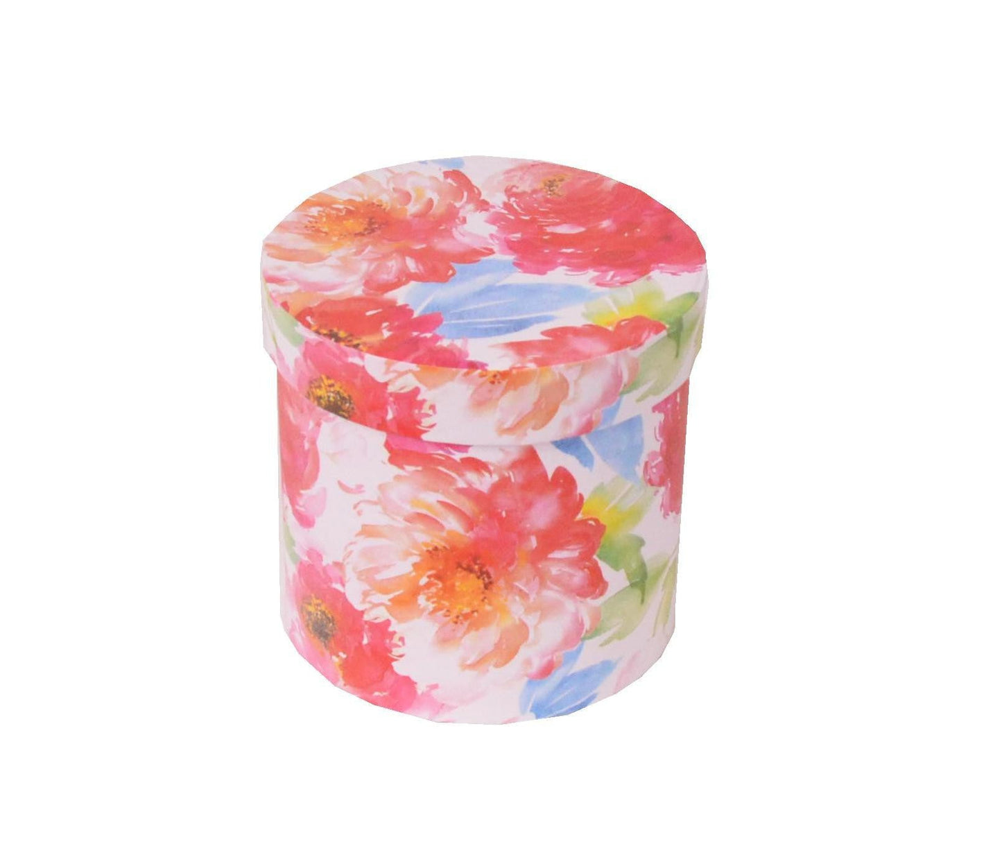 Cutie rotunda cu imprimeu H 12