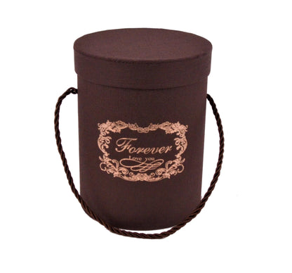 Cutie rotunda uni cu inscriptie Maro