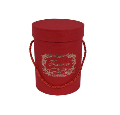 Cutie rotunda uni cu inscriptie Grena