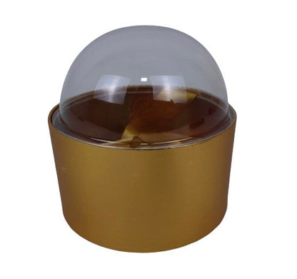 Cutie Rotunda Uni cu Capac Sferic Transparent D12 x H11.5 cm