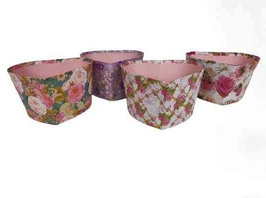 Cutie tip inima cu imprimeu