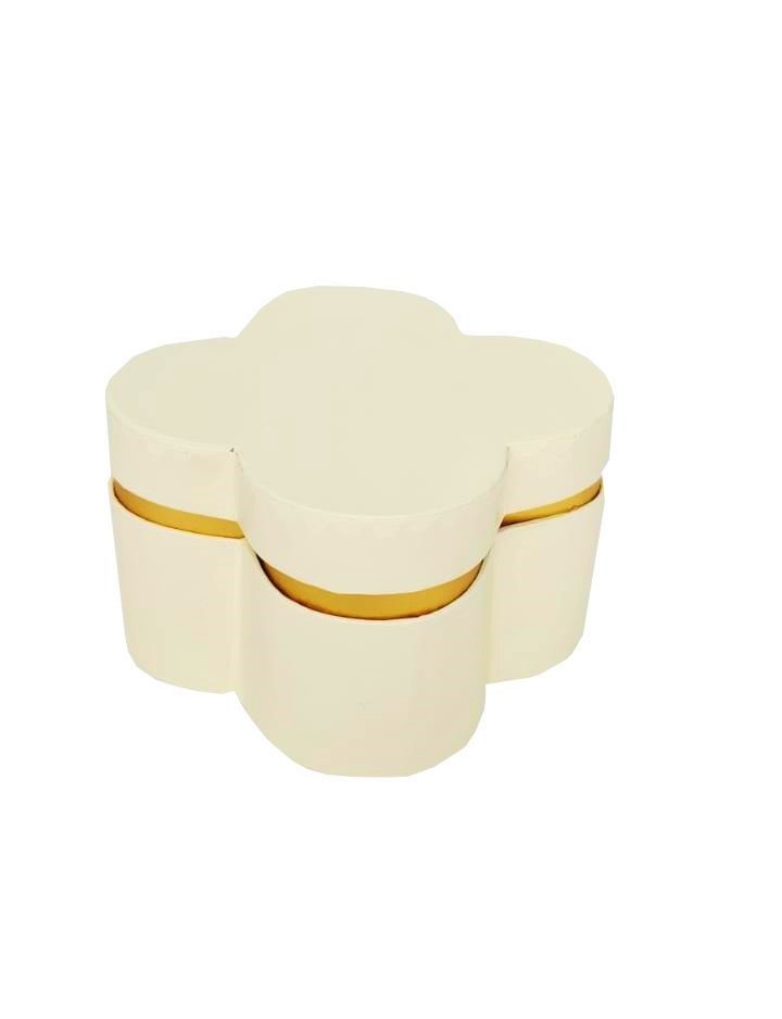 Cutie Trifoi cu 4 Foi pentru Flori D10 x H7 cm