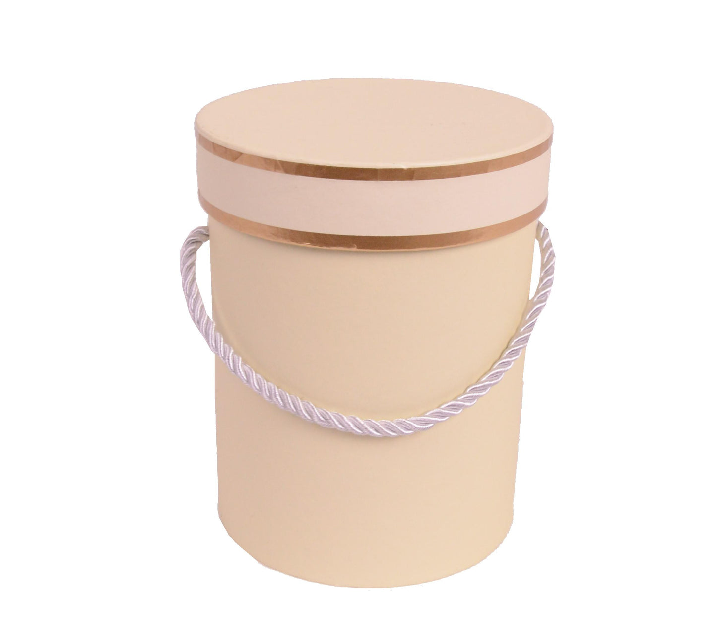 Cutie Rotunda Diplomat cu Toarta pentru Flori D12 x H16 cm