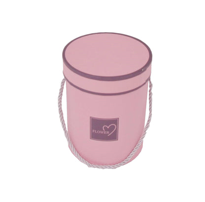 Cutie Rotunda Diplomat cu Toarta pentru Flori D12 x H16 cm