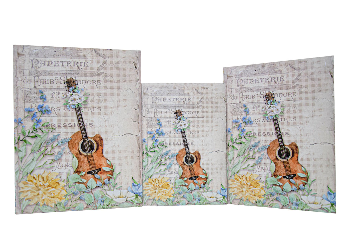 Set 3 Cutii Tip Carte cu Imprimeu H6-H8