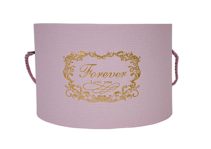 Cutie Rotunda Decoratiuni pentru Aranjamente Florale D20 x l13 cm